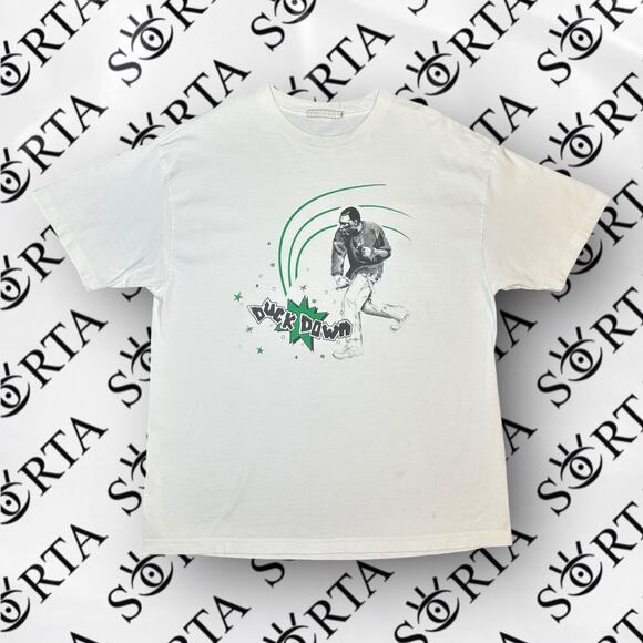 VTG 90s KRS-1 Boogie Down Production Duck Down Records Shirt Hip Hop Rap Size XL - Picture 1 of 16